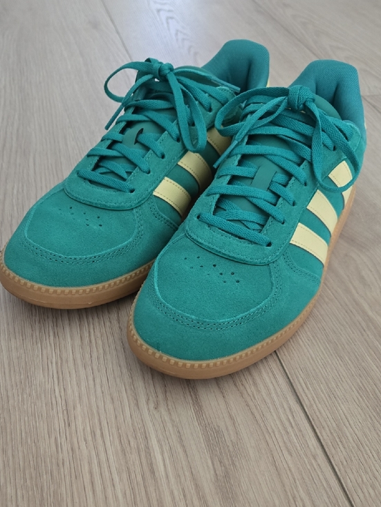 adidas Shoes - Adidas Green Athletic Sneakers